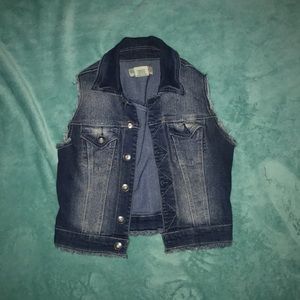 Denim vest